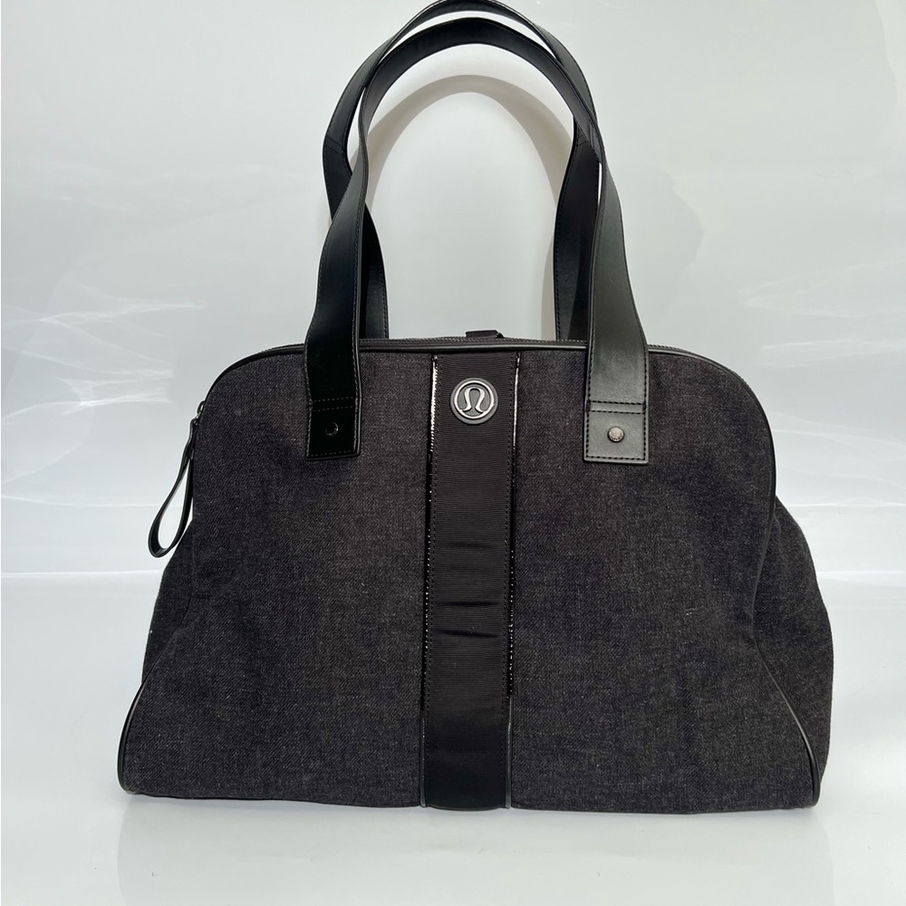 Lululemon Athletica Duffle Bag Gray/Black Large